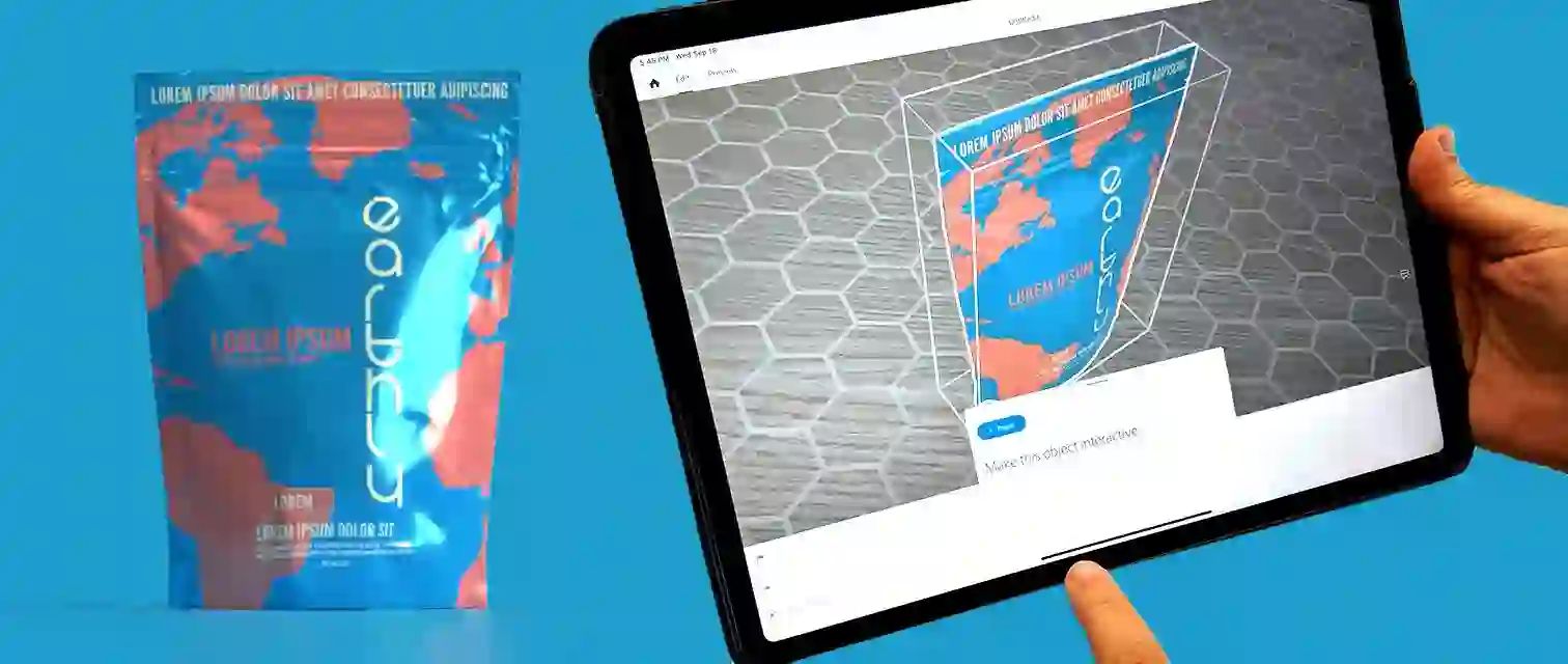 “Adobe Illustrator 3D object creation and augmented reality export workflow”