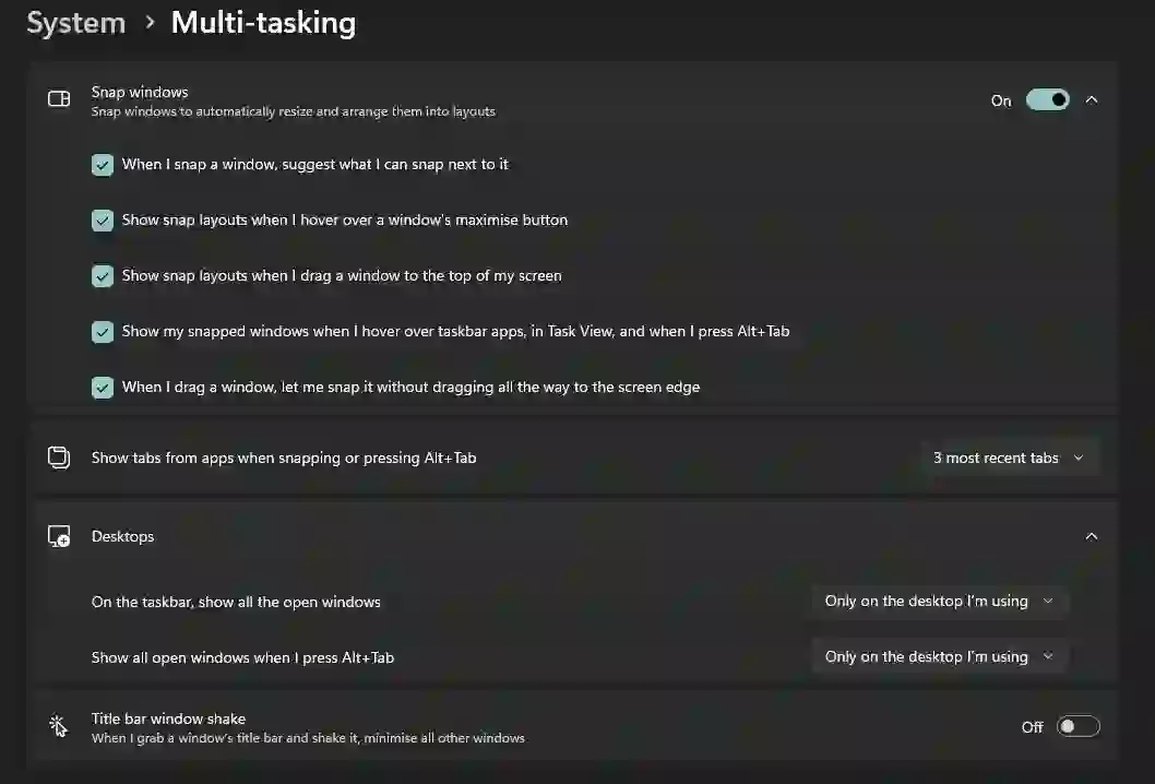“Windows 11 desktop interface with productivity and multitasking features”