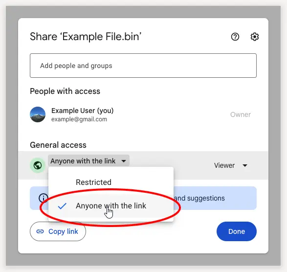 “Google Drive direct download link creation tutorial”
