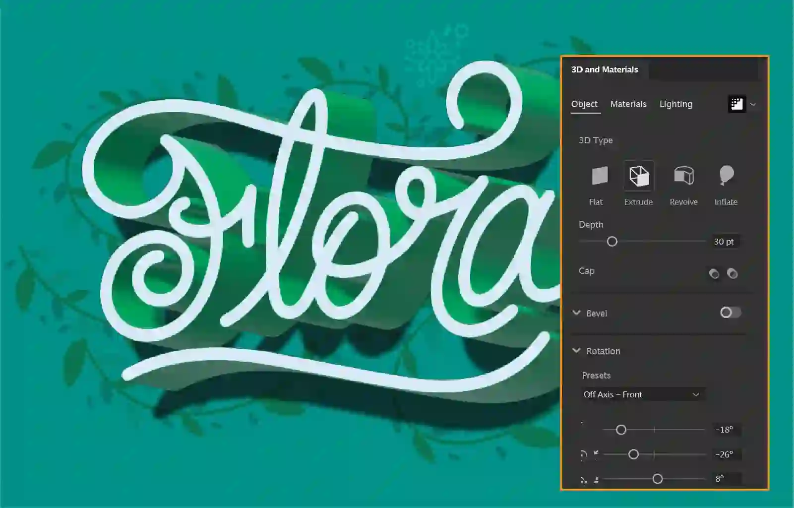 “Adobe Illustrator 3D object creation and augmented reality export workflow”