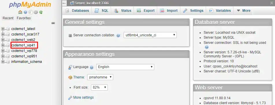 “Changing the WordPress administrator username through phpMyAdmin”