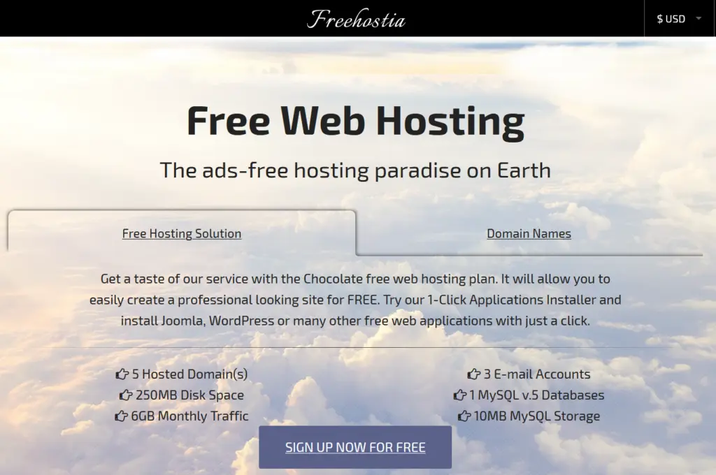 “Comparison of the best free web hosting providers and website hosting services”