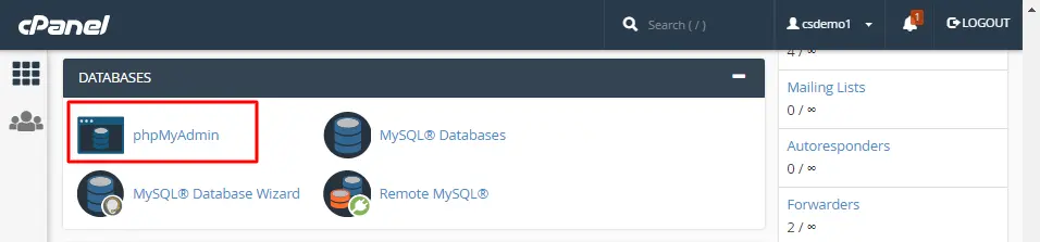 “Changing the WordPress administrator username through phpMyAdmin”