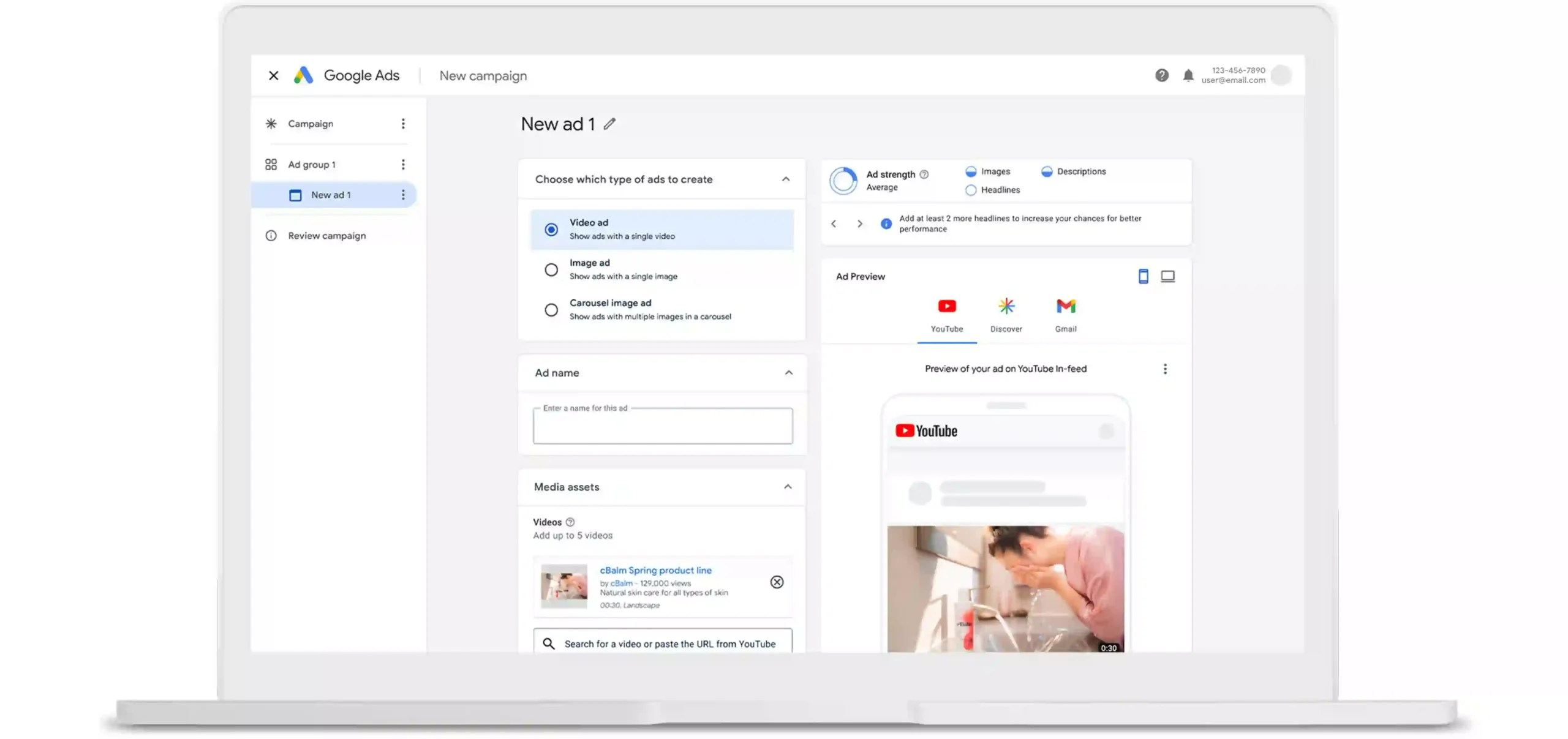 "Google AI automatically converting image ads into video campaigns"