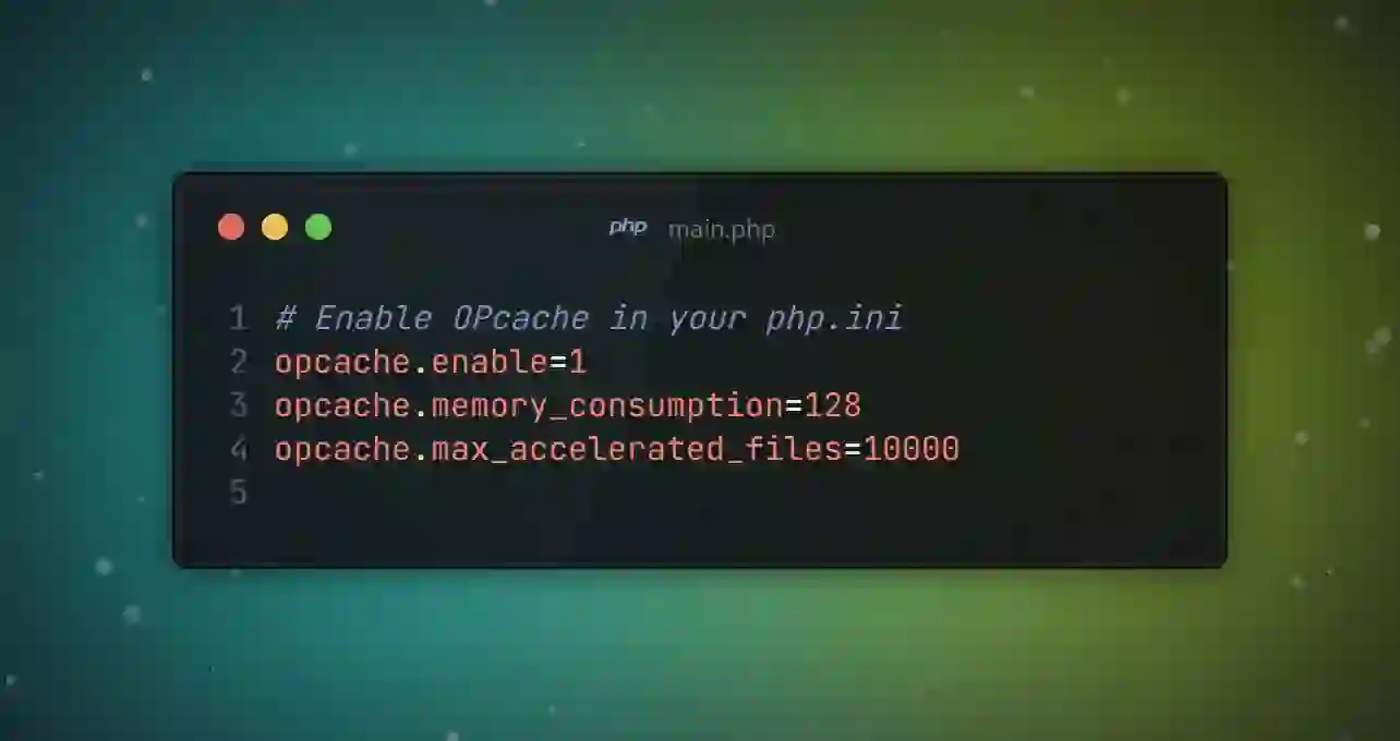 “PHP OPcache improving WordPress website speed and server performance”