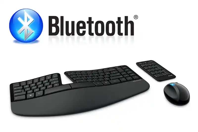 “Bluetooth devices connected wirelessly to smartphones, cars, and computers”
