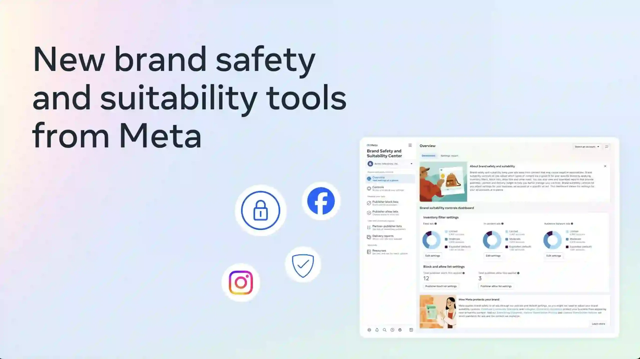 “Meta brand safety tools for Instagram and Threads advertising”