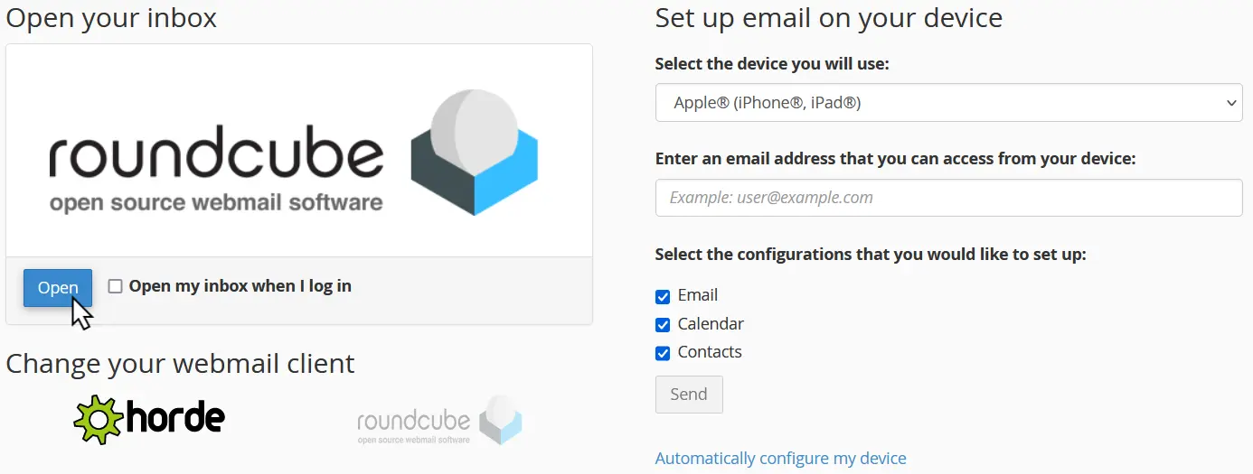 “Accessing WHM, cPanel, and Webmail through secure login URLs”