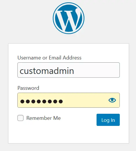 “Changing the WordPress administrator username through phpMyAdmin”