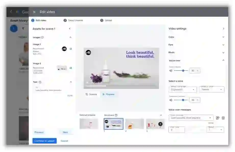 "Google AI automatically converting image ads into video campaigns"