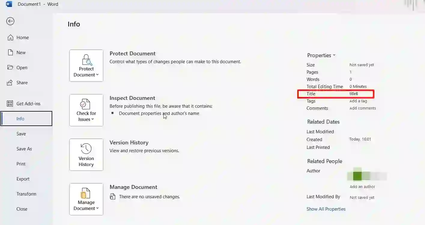 “Microsoft Word document properties and WordPress SEO publishing workflow”