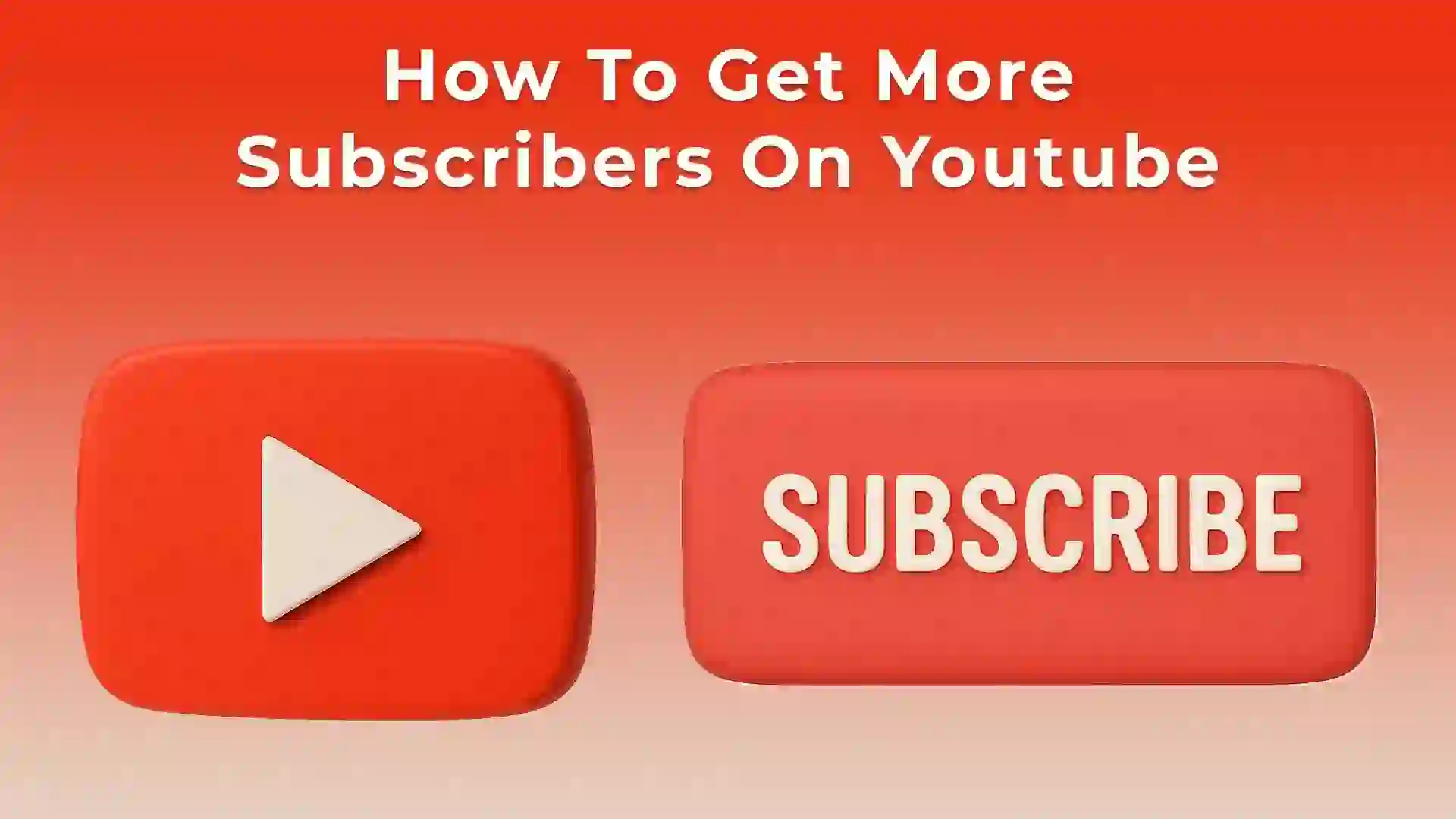 “YouTube subscriber growth and social media promotion concept”