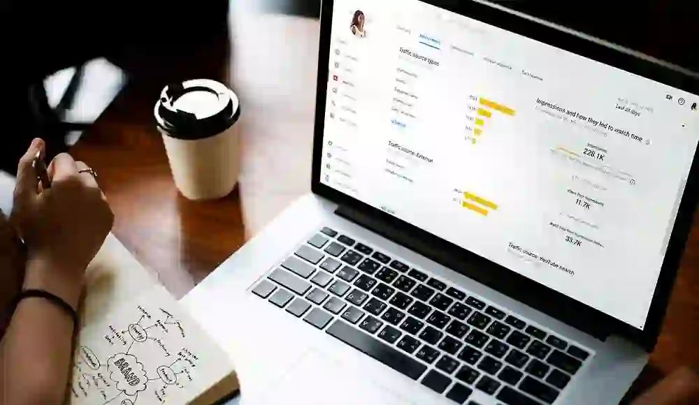 “YouTube subscriber growth and social media promotion concept”