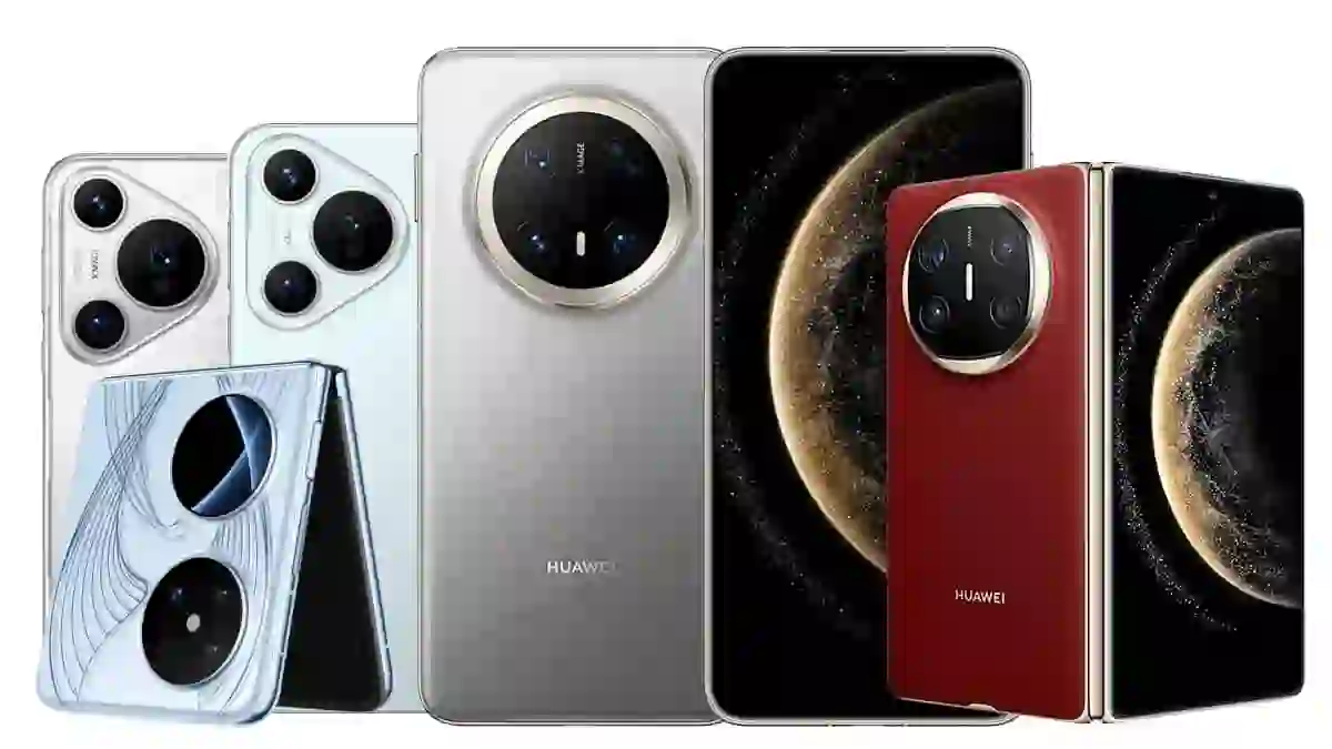 “Huawei smartphone with premium design and advanced camera technology”