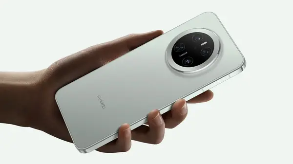 “Huawei smartphone with premium design and advanced camera technology”