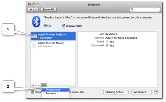 “Connecting Bluetooth devices to a MacBook using macOS Bluetooth settings”