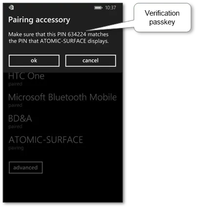 “Bluetooth pairing process on Android and iPhone smartphones”