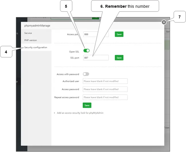 “WordPress installation and VPS server configuration dashboard”