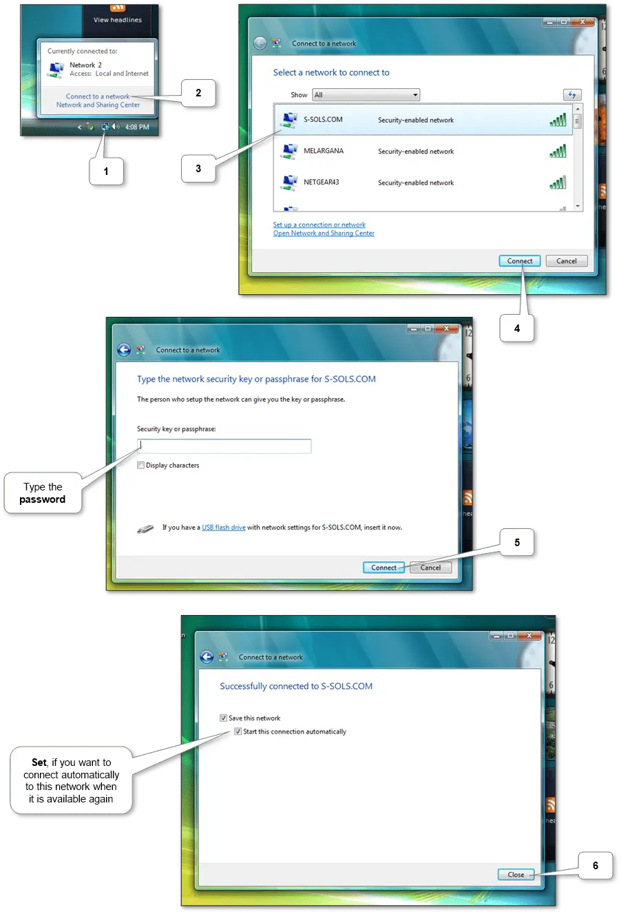 “Windows laptop connected to a wireless Wi-Fi network”
