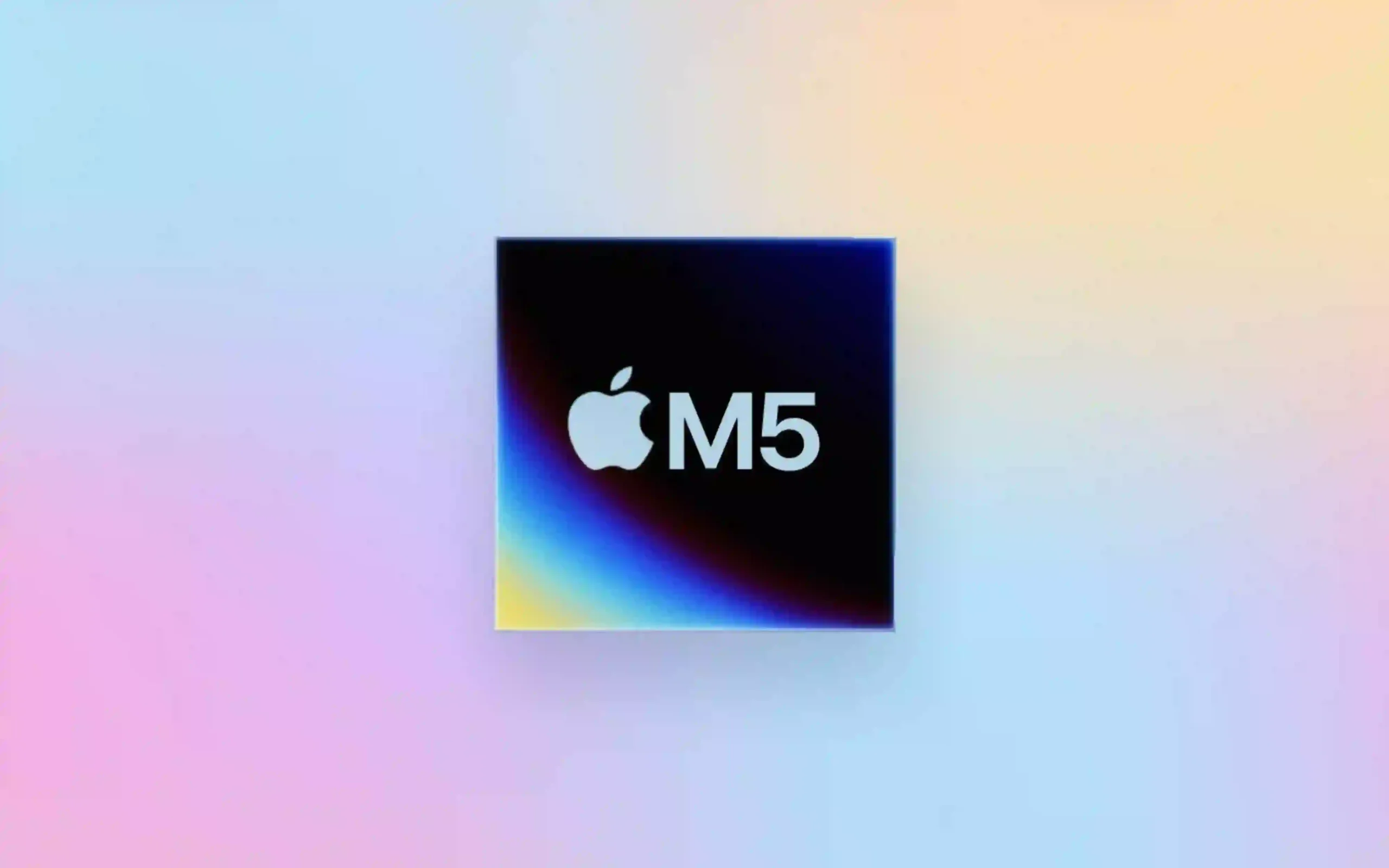 “Apple M5 chip inside a MacBook Pro showing advanced AI and GPU technology”