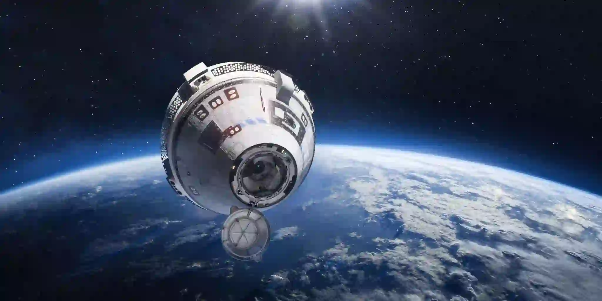 “NASA astronauts aboard the International Space Station during delayed return mission”
