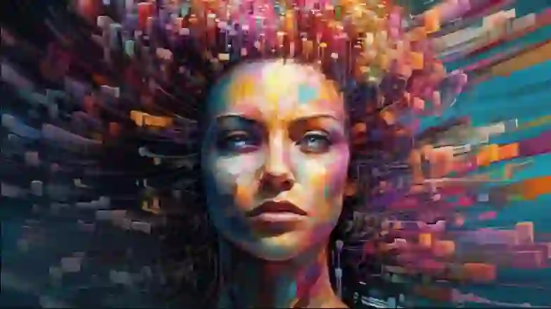 “Midjourney artificial intelligence generating digital artwork from text prompts”