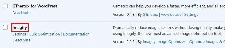 “Imagify WordPress plugin optimizing website images for faster loading speed”