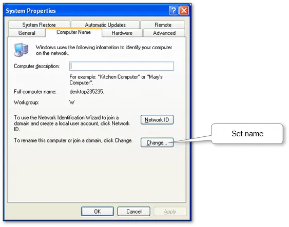 “Changing the computer name on Windows and Mac operating systems”