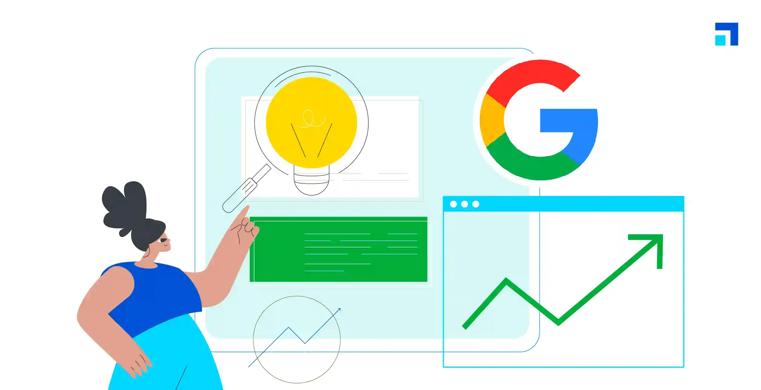 “Search engine optimization concept showing website rankings and organic traffic growth”