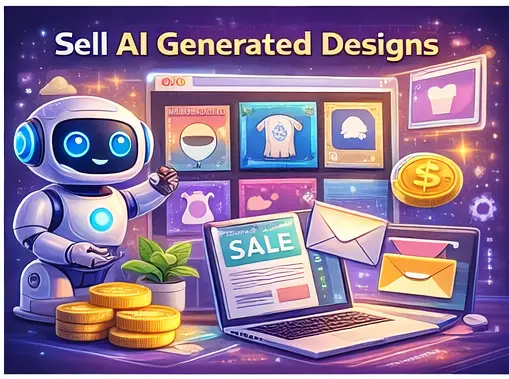 sell ai generated designs