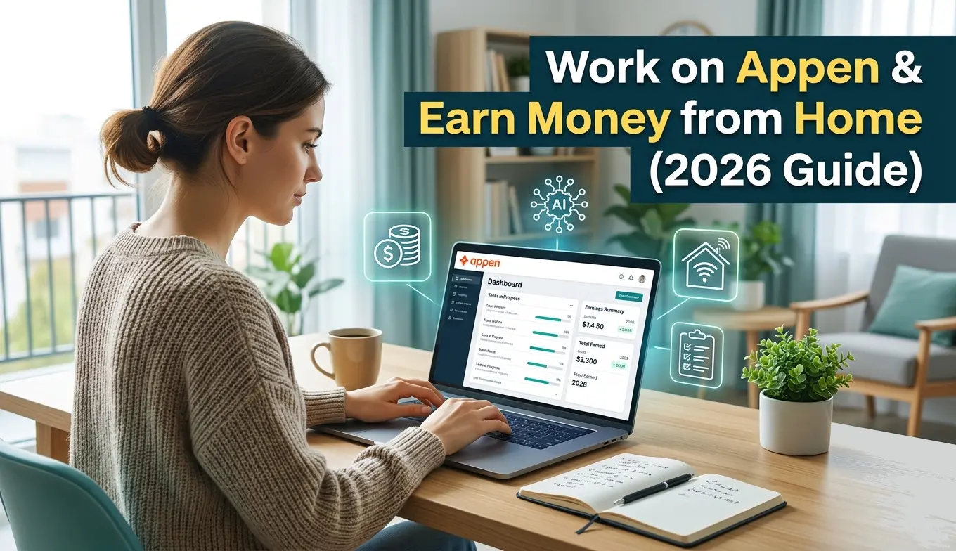 How to work on Appen and earn money from home beginner guide 2026