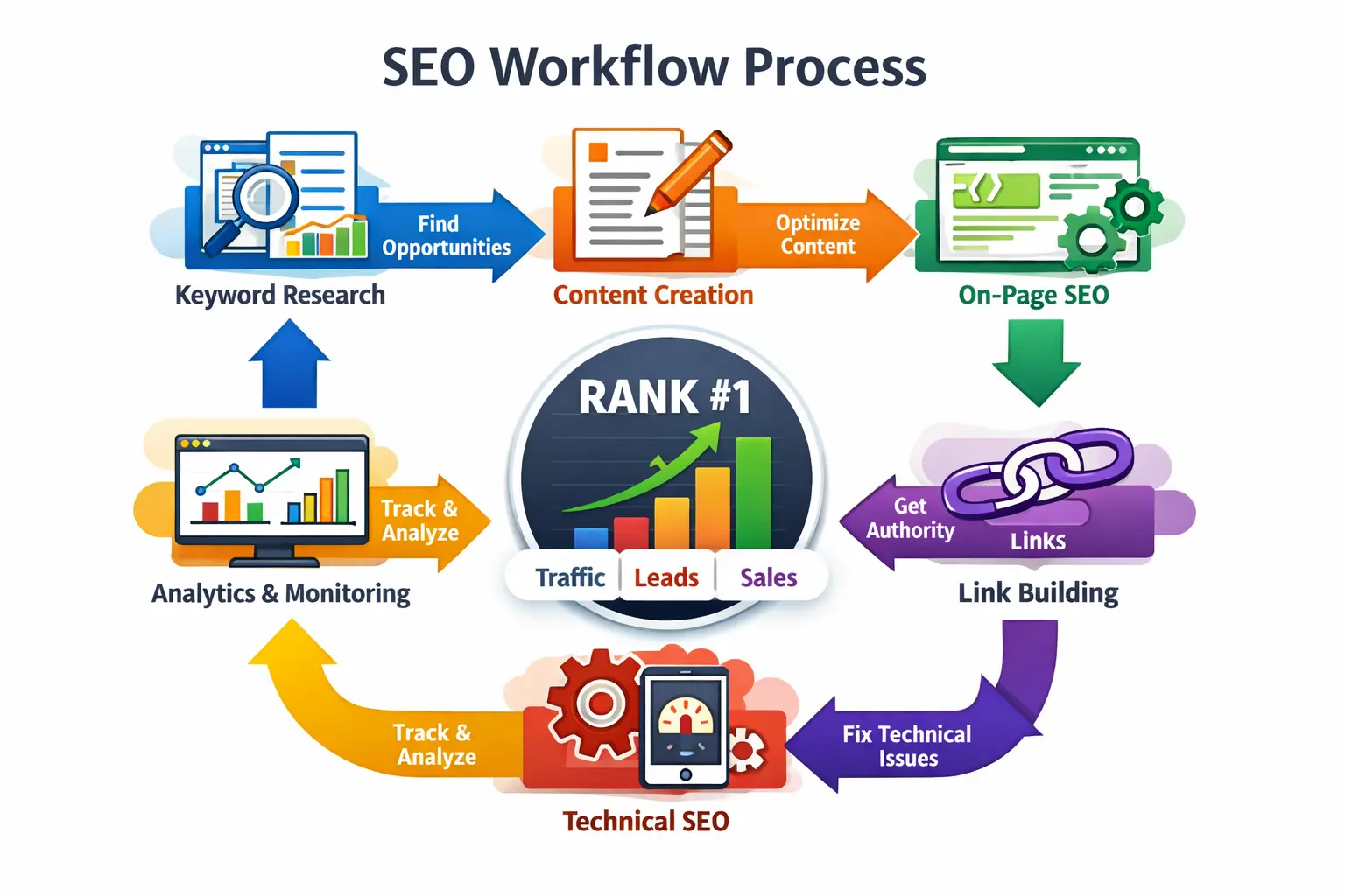 How search engines work crawling indexing ranking diagram