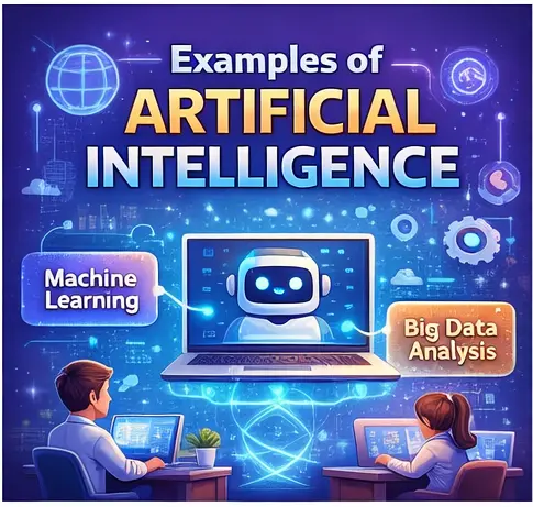 “Artificial intelligence concept with neural networks and futuristic digital technology”