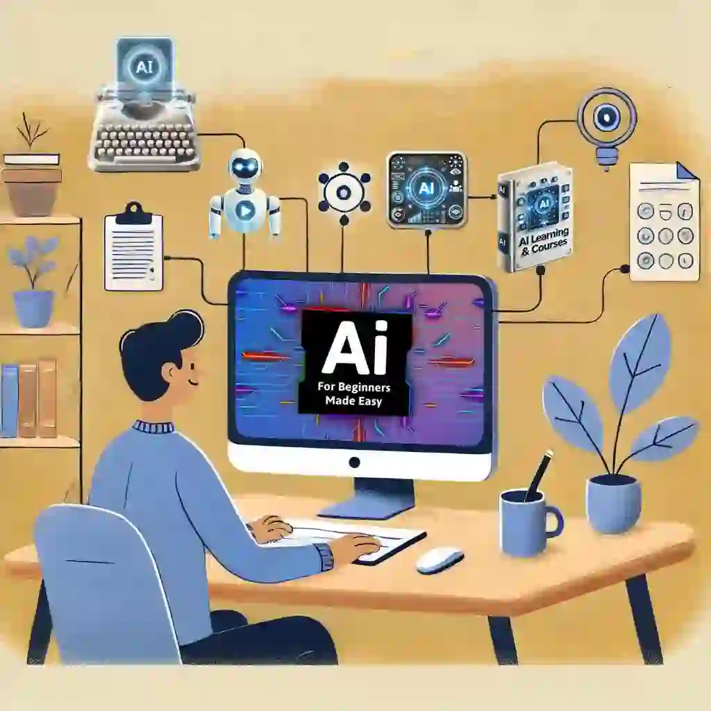 “Beginner using AI tools to build online income and digital side hustles”