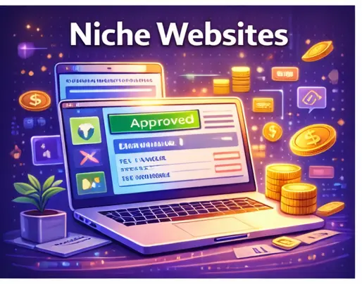 niche website passive income blogging site earning money from ads and affiliate marketing