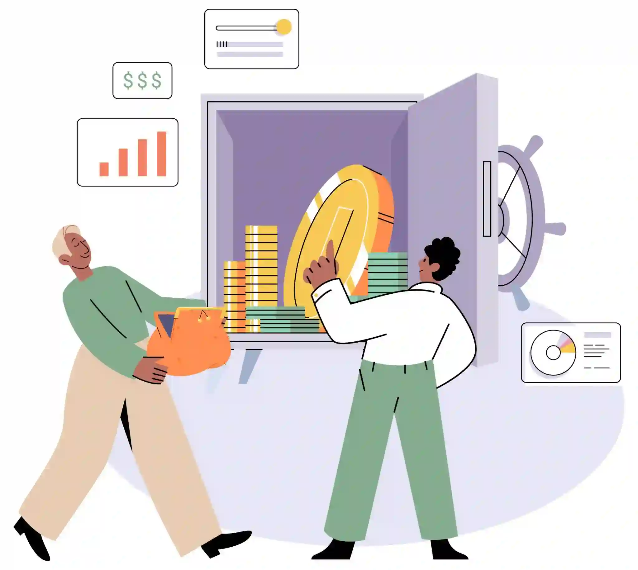What to do with a billion pounds - smart financial planning and wealth management concept